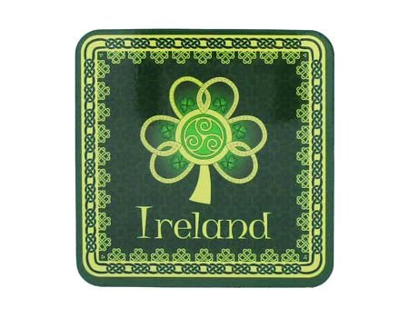 Irish Shamrock Spiral Coaster - The Celtic Gift Store - Tableware