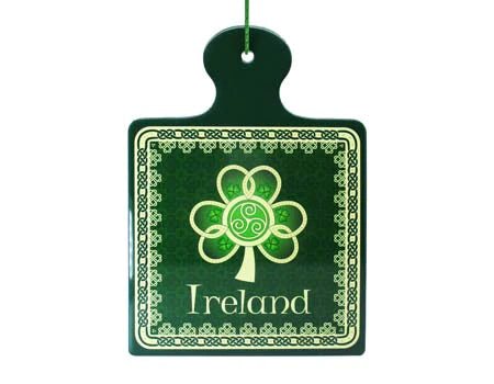 Irish Shamrock Spiral Pot Stand Plaque - The Celtic Gift Store - Decor