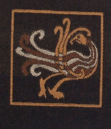 Jimmy Hourihan Celtic Shawl - Black/Camel - The Celtic Gift Store - Scarves & Shawls
