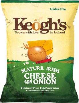 Keogh's Cheese and Onion Crisps - The Celtic Gift Store - Food