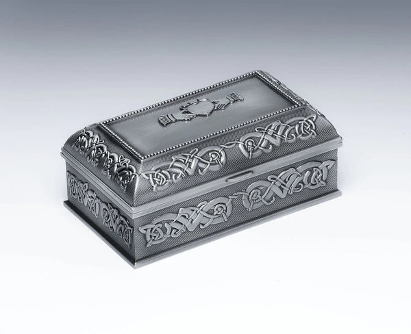 Ladies Jewellery Box Medium - Claddagh - The Celtic Gift Store - Decor