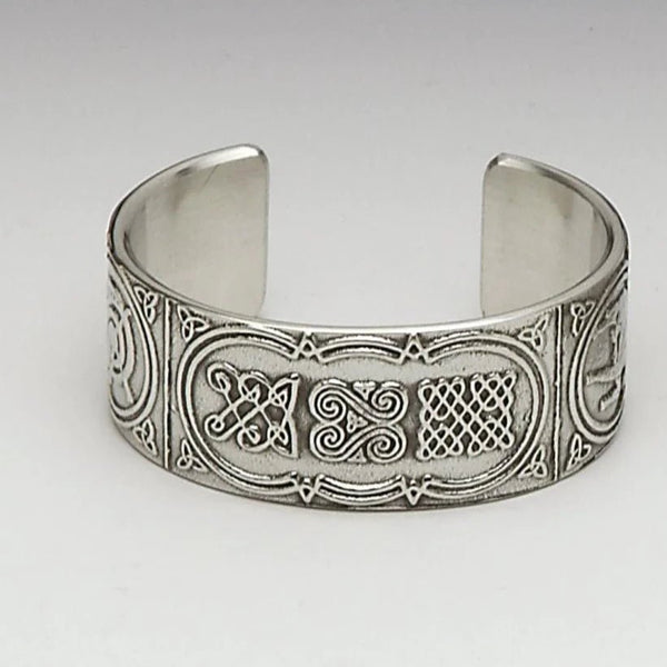 Ladies Pewter Celtic Bangle - The Celtic Gift Store - bracelets