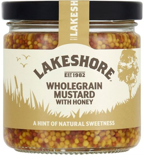 Lakeshore Wholegrain Mustard with Honey - 205g - The Celtic Gift Store - Food
