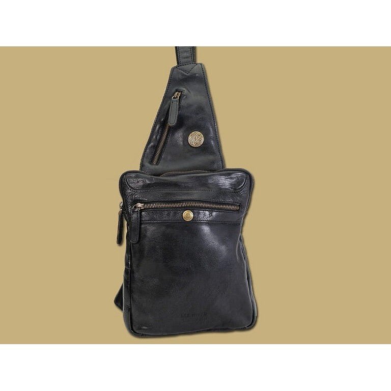Lee River Leather Sling Bag - The Celtic Gift Store - Apparel & Accessories