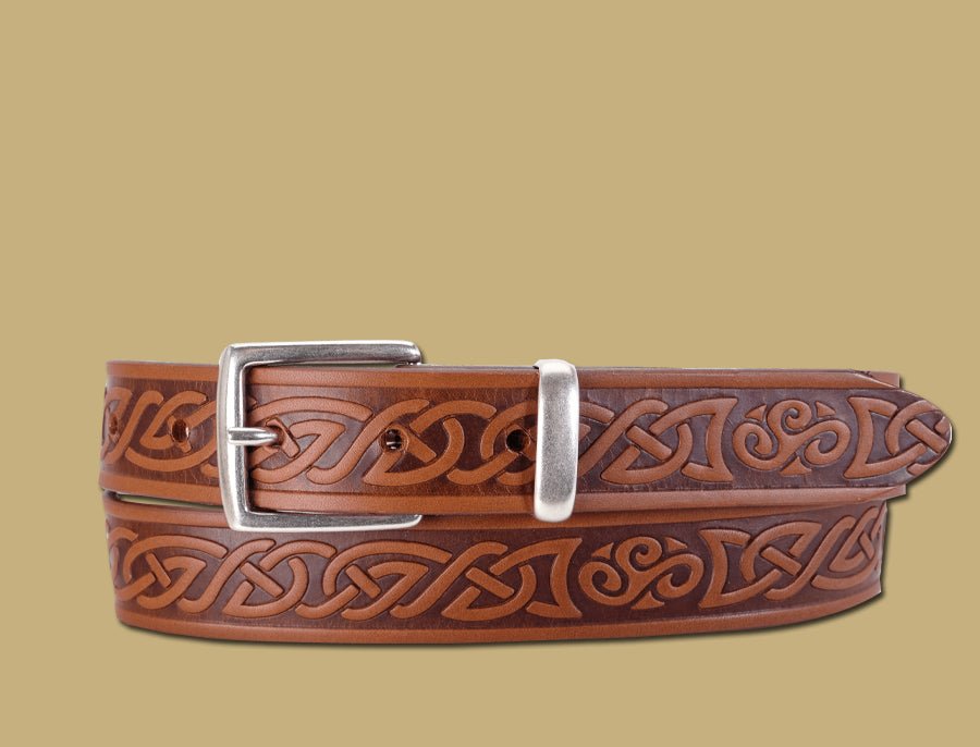 Lee River Leather Teltin Belt - The Celtic Gift Store - Clothing Accessories