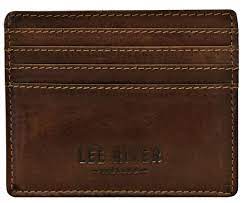 Lee River Tomás Leather Card Holder Wallet - The Celtic Gift Store - Apparel & Accessories