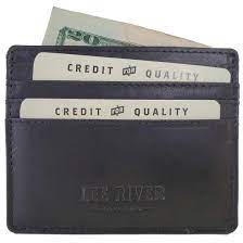 Lee River Tomás Leather Card Holder Wallet - The Celtic Gift Store - Apparel & Accessories