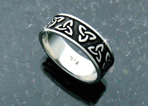 Men's and Women's Trinity Knot Band - The Celtic Gift Store - 