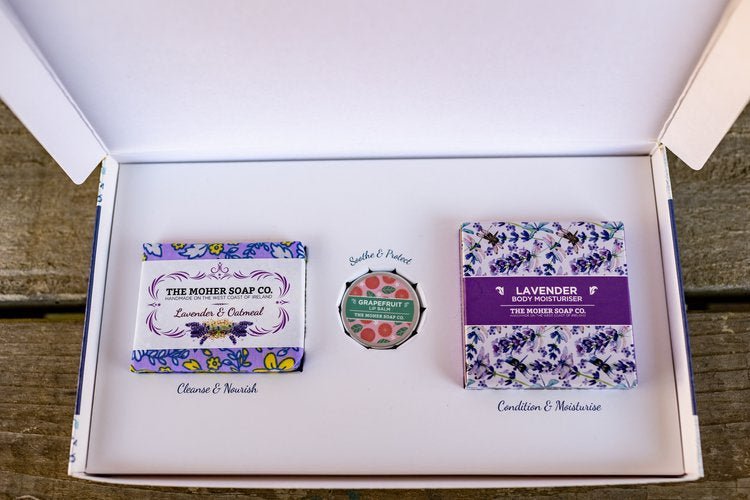 Moher Soap Company Puffins Perch Gift Box - The Celtic Gift Store - Skincare