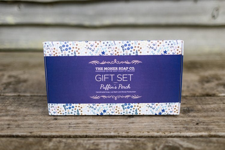 Moher Soap Company Puffins Perch Gift Box - The Celtic Gift Store - Skincare