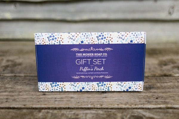 Moher Soap Company Puffins Perch Gift Box - The Celtic Gift Store - Skincare