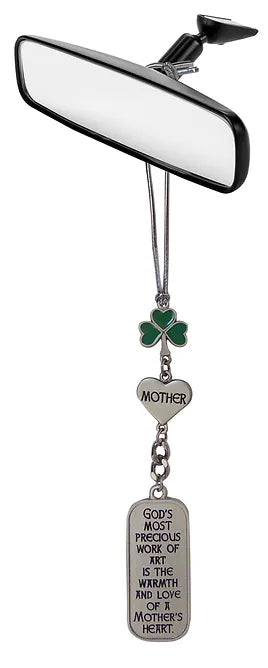 Irish Mother Car Charm