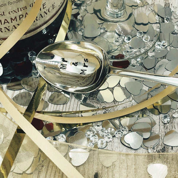 'Mr & Mrs' Teaspoon - The Celtic Gift Store - 