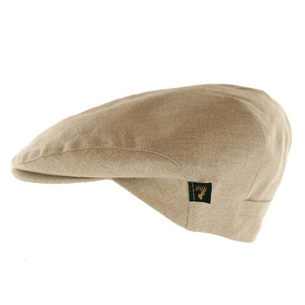 Natural Mucros Weavers Linen Cap - The Celtic Gift Store - Hats