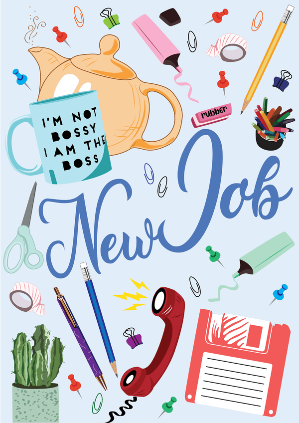 New Job Card - The Celtic Gift Store - 