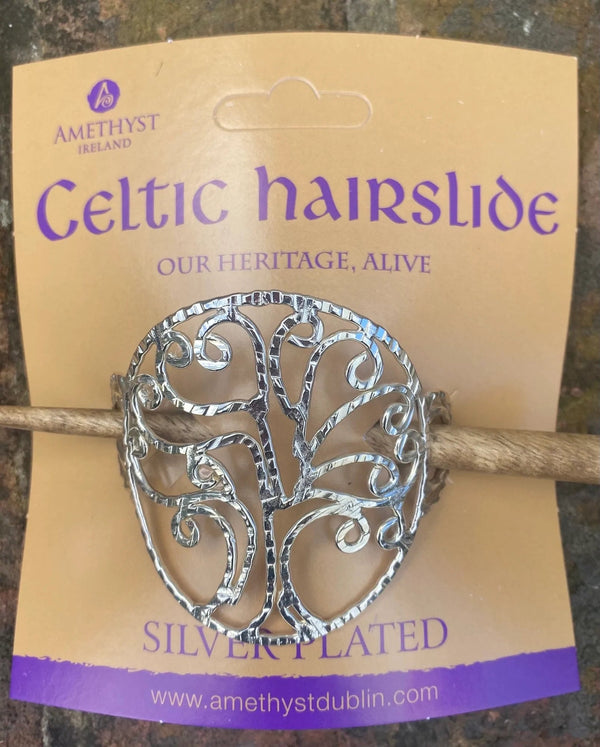 New Large Tree of Life Hairslide - The Celtic Gift Store - 