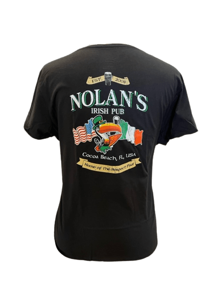 Nolan's Men's Two Flag - Black - The Celtic Gift Store - 