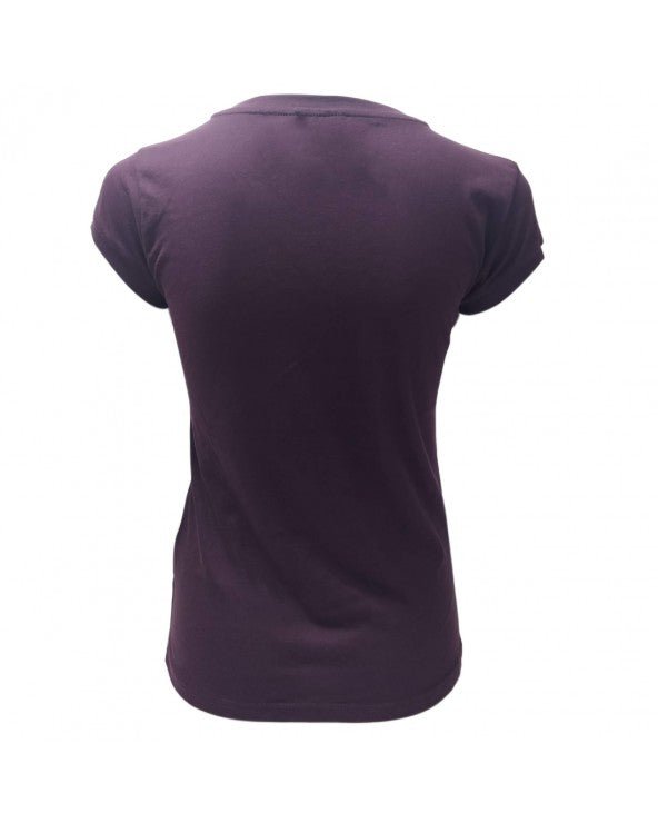 Purple Celtic Ireland Ladies V - Neck Shirt - The Celtic Gift Store - Shirts & Tops