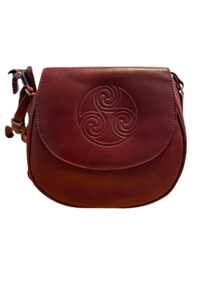 Lee River Hunter Celtic Leather Saddle Bag