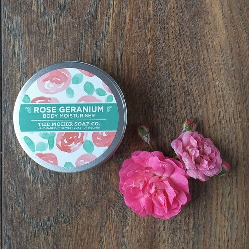 Moher Soap Company Rose Geranium Solid Body Moisturizer