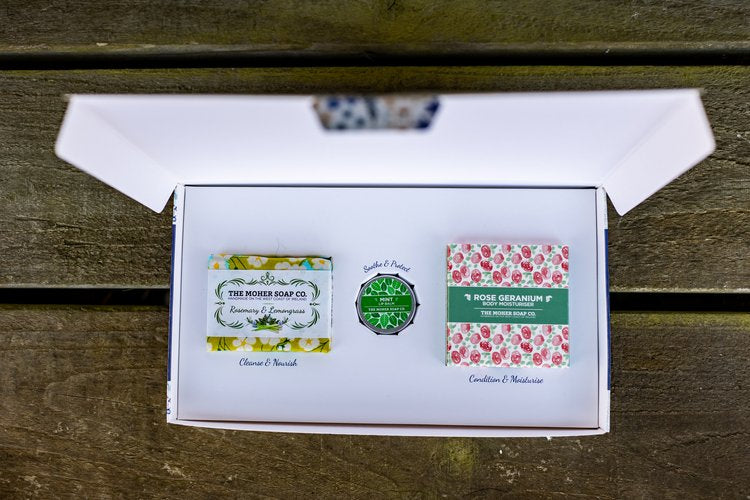 Moher Soap Company Puffins Perch Gift Box