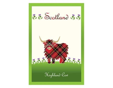 Scottish Highland Cow Tea Towel - The Celtic Gift Store - Tableware