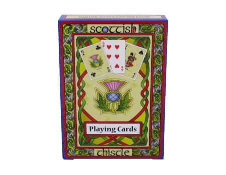 Scottish Playing Cards - Scottish Weave - The Celtic Gift Store - Toys & Games
