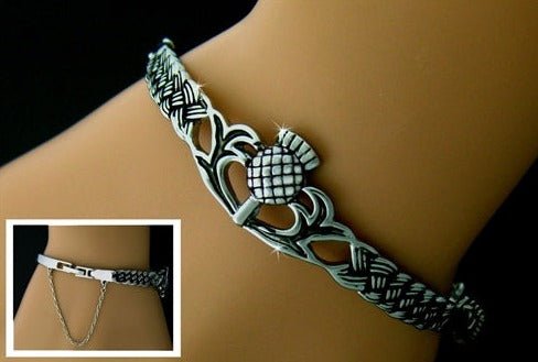 Scottish Thistle Bracelet - The Celtic Gift Store - 