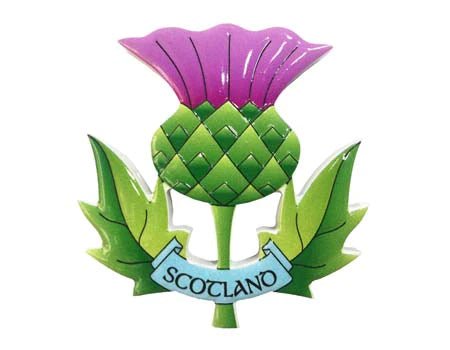 Scottish Thistle Magnet - The Celtic Gift Store - Decor