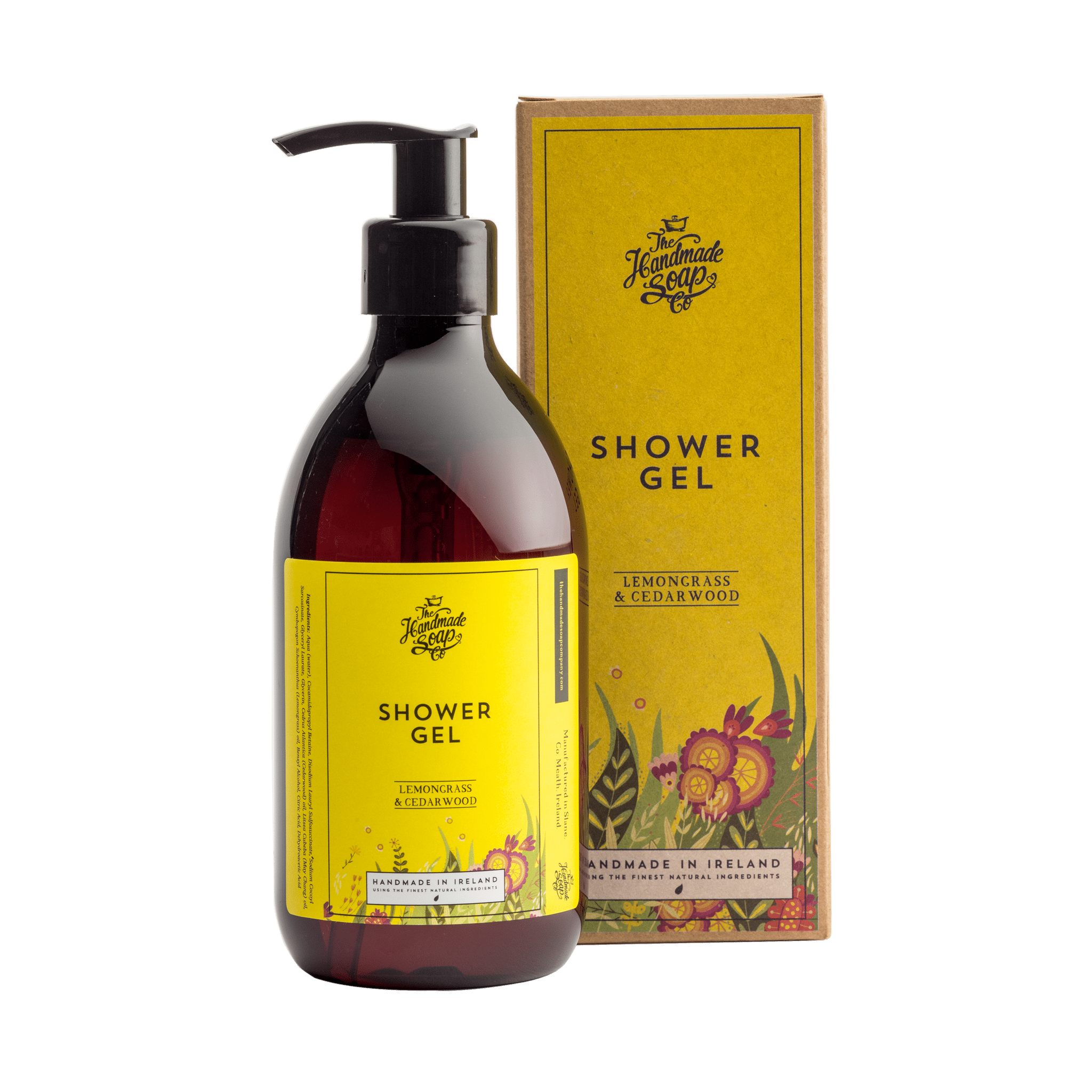 Shower Gel - Lemongrass & Cedarwood - The Celtic Gift Store - Beauty and Wellness