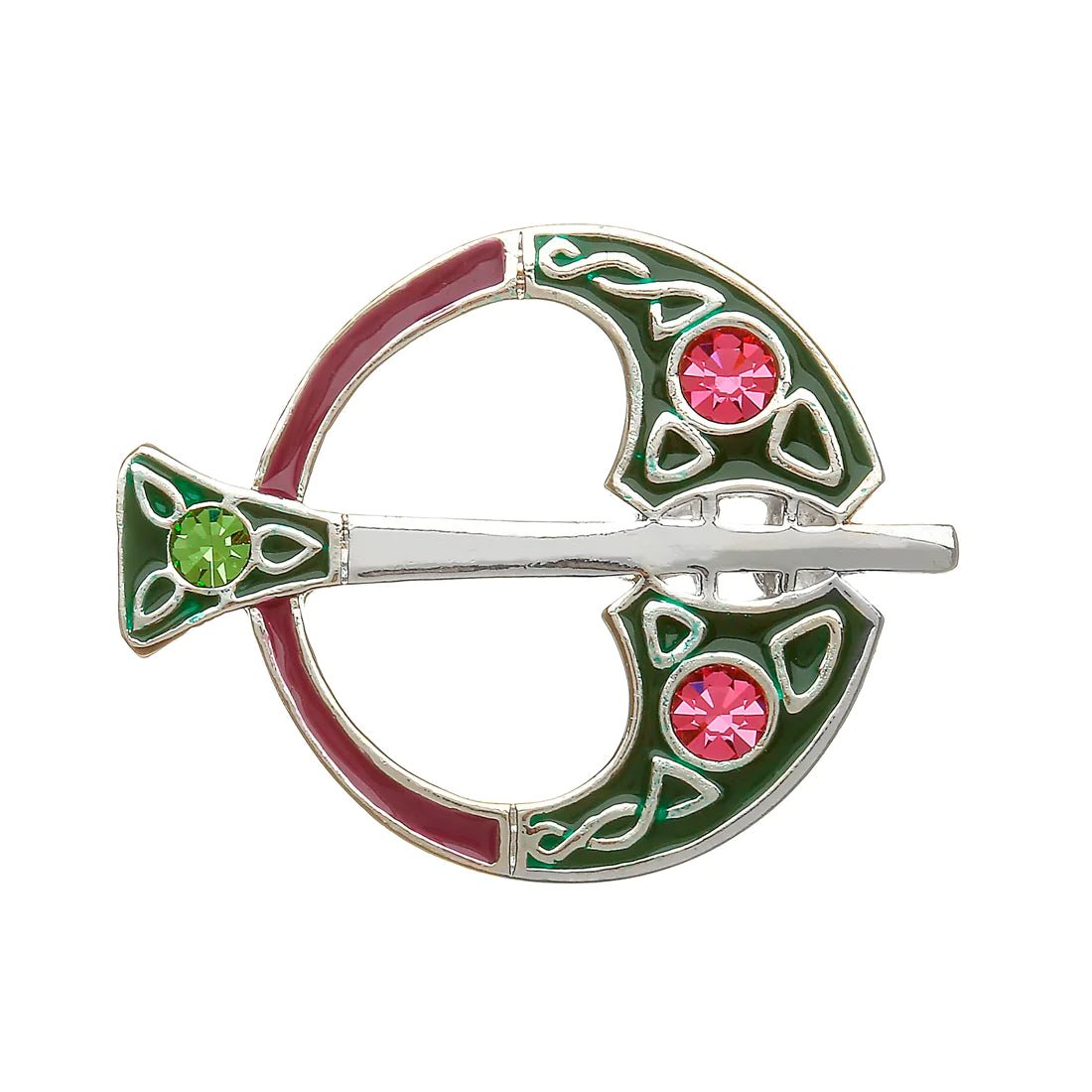 Silver Plated Irish Dancing Tara Brooch - The Celtic Gift Store - Jewelry
