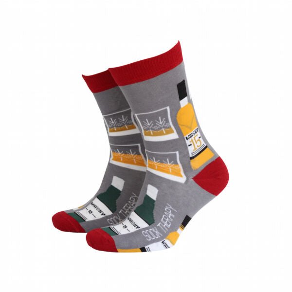 Sock Therapy Whiskey Men's Socks - The Celtic Gift Store - Socks