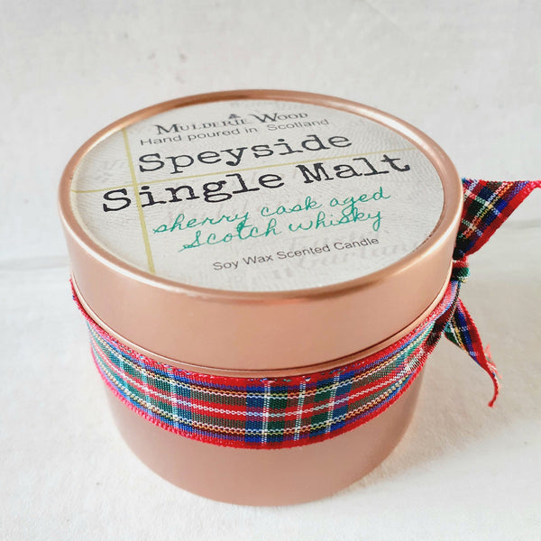 Speyside Single Malt Candle - The Celtic Gift Store - Candles, Wax Melts, Incense
