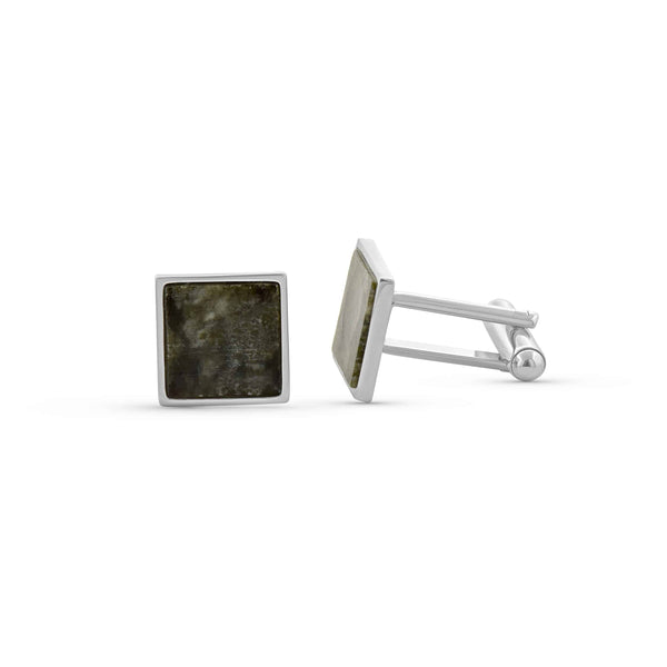 Square Connemara Marble Cufflinks