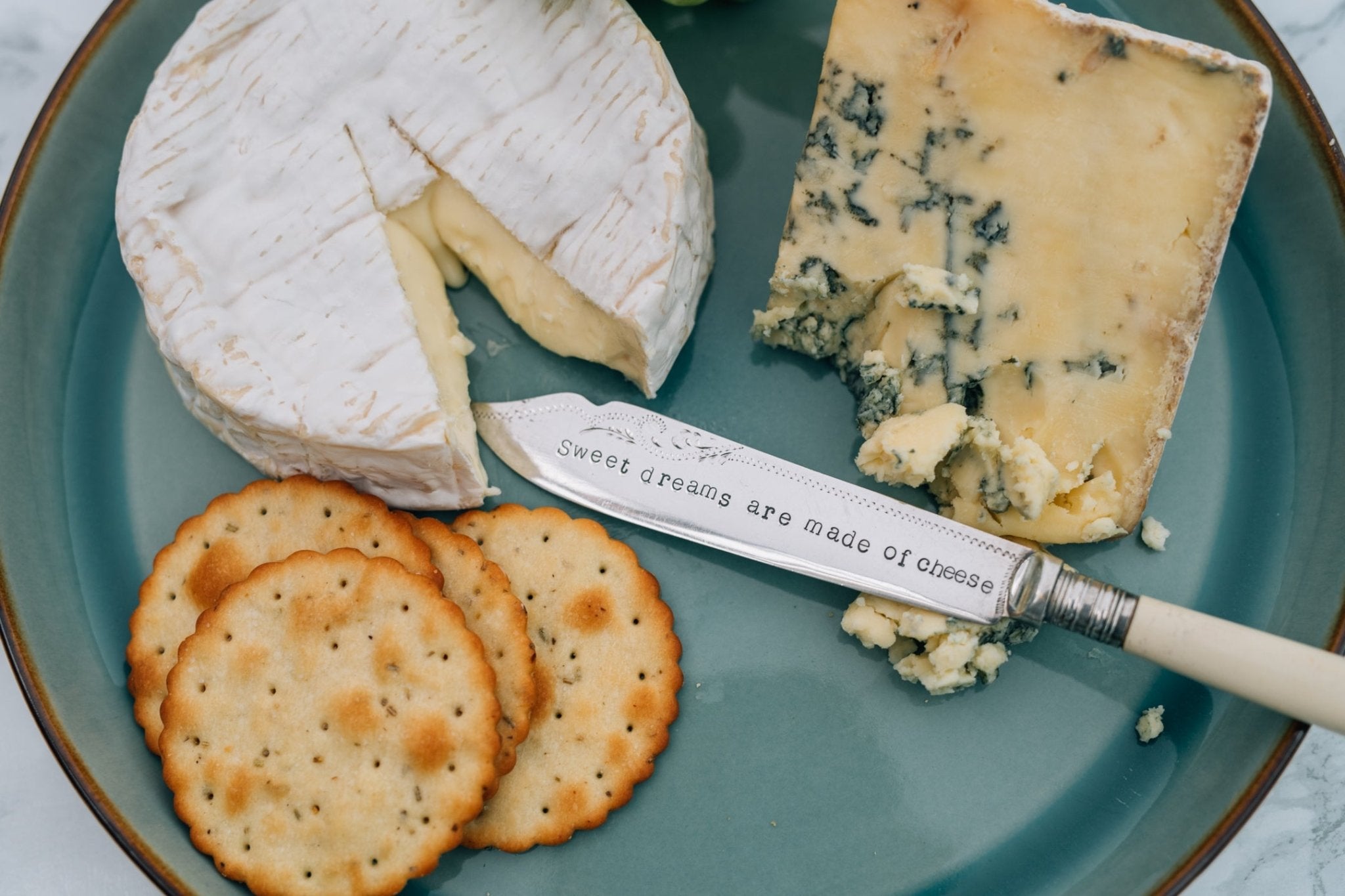 'Sweet dreams are made of cheese' Cheese Knife - The Celtic Gift Store - 