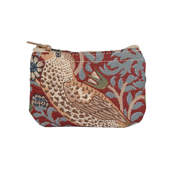 Tapestry Coin Purse - Strawberry Thief - The Celtic Gift Store - Wallets