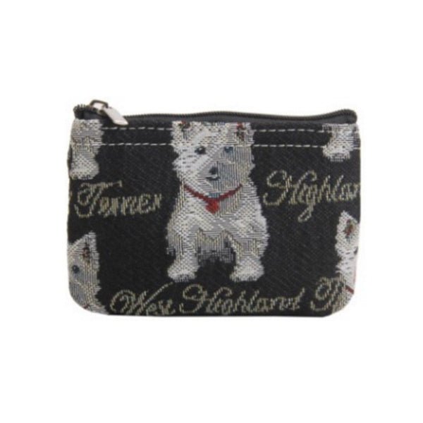 Tapestry Coin Purse - Westie - The Celtic Gift Store - Wallets