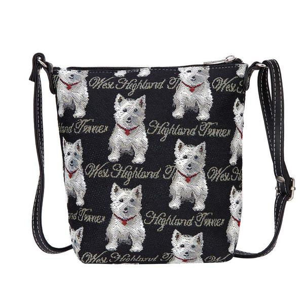 Tapestry Sling Bag - Westie - The Celtic Gift Store - Handbags