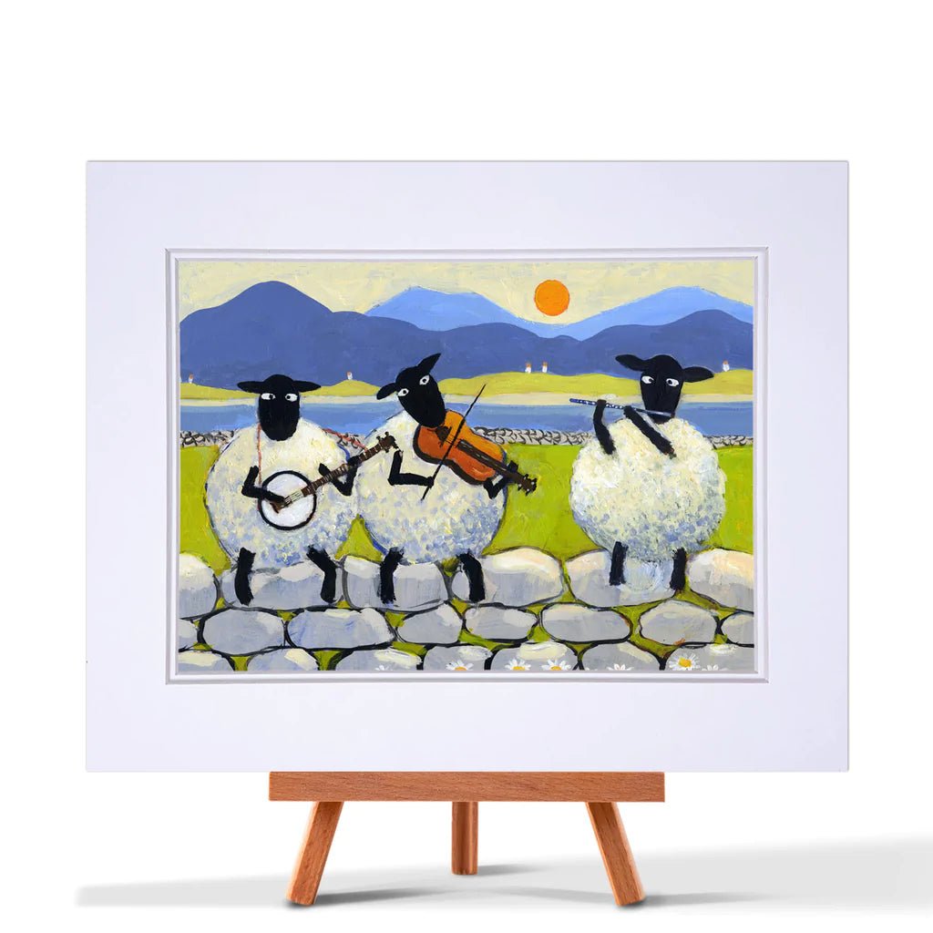 Thomas Joseph "Bl - ewe Grass" Print - The Celtic Gift Store - 