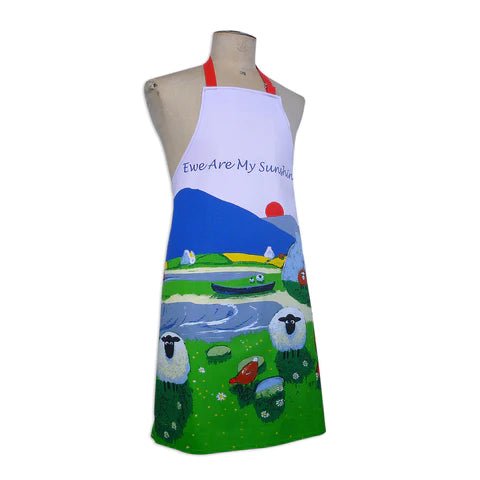 Thomas Joseph "Ewe Are My Sunshine" Apron - The Celtic Gift Store - 