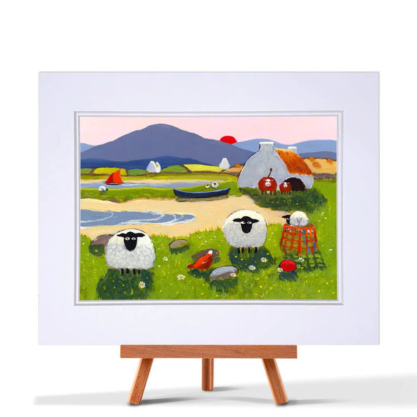 Thomas Joseph "Nice To See Ewe" Print - The Celtic Gift Store - 