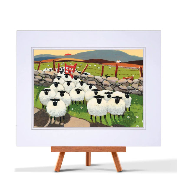 Thomas Joseph "Sorry Ewe'r Leaving" Print - The Celtic Gift Store - 