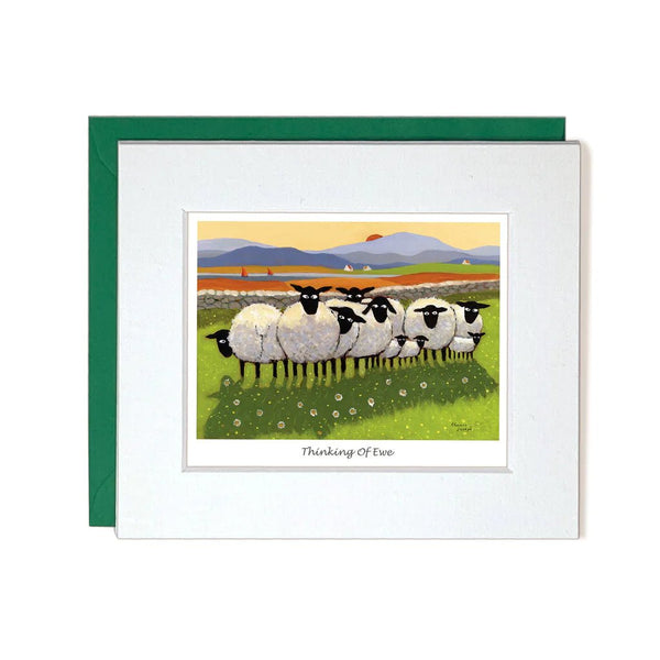 Thomas Joseph "Thinking of Ewe" Mini Card - The Celtic Gift Store - 