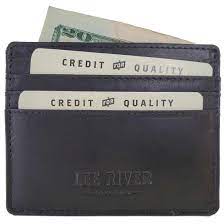 Lee River Tomás Leather Card Holder Wallet