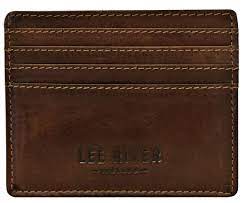 Lee River Tomás Leather Card Holder Wallet