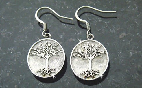 Tree of Life Earrings - The Celtic Gift Store - 