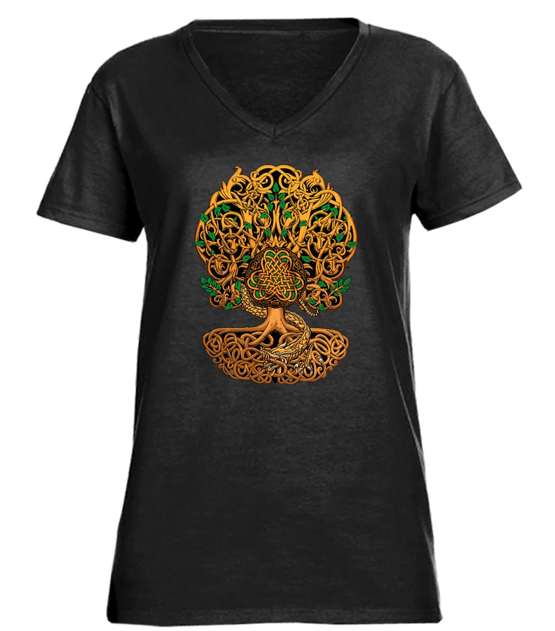 Tree of Life Ladies T-Shirt - The Celtic Gift Store - Clothing