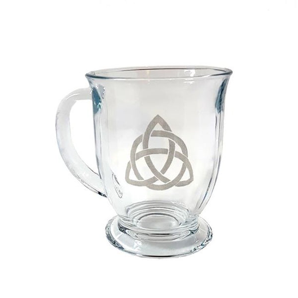 Celtic Trinity Knot Engraved Coffee Cup