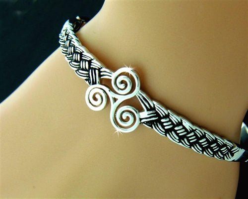 Triskele Celtic Bracelet - The Celtic Gift Store - 