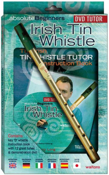 Waltons Absolute Beginners Irish Tin Whistle | DVD Pack - The Celtic Gift Store - Toys & Games